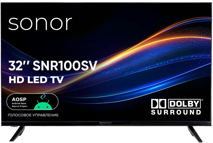 Телевизор SONOR 32SNR100S черный